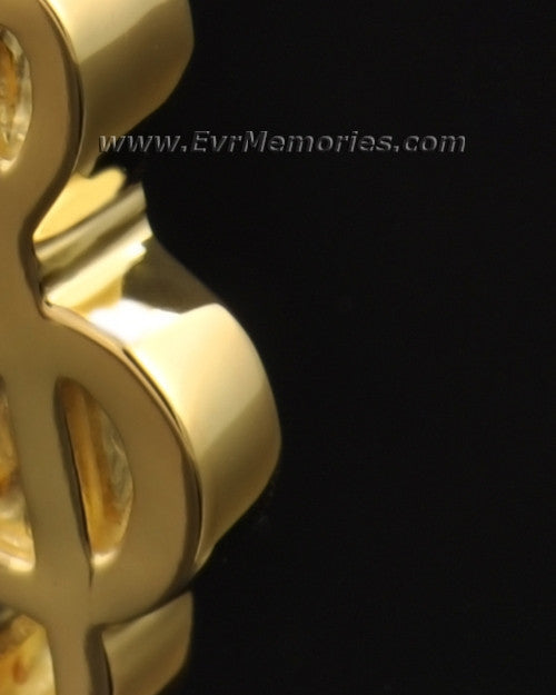 Gold Vermeil Music Note Urn Necklace