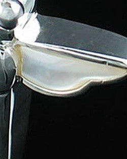 Sterling Silver Dewy Dragon Funeral Jewelry