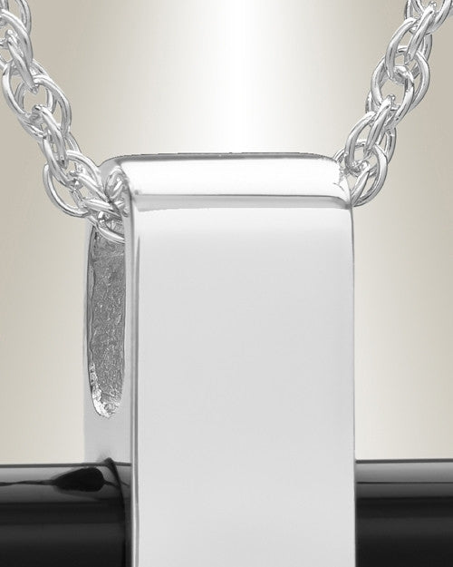 Sterling Silver Barred Cross Funeral Jewelry