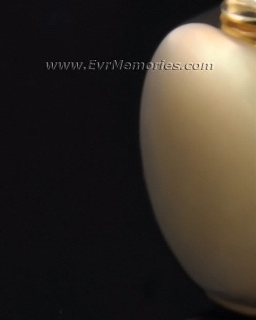 Gold Vermeil Oblilque Urn Necklace
