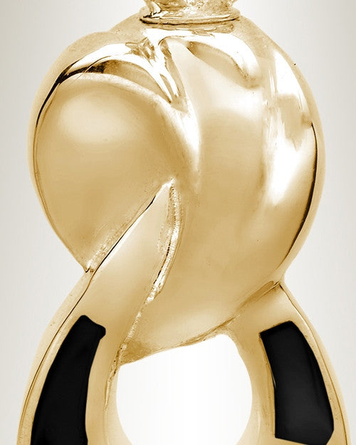 14K Plated Traditional Companion Infinity Keepsake