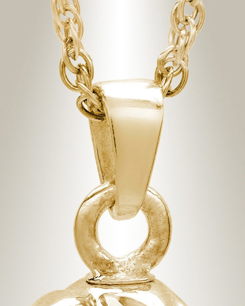 14K Plated Traditional Companion Infinity Keepsake