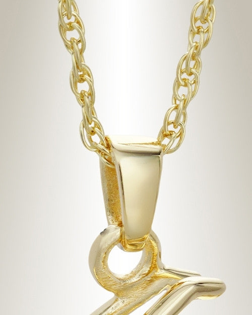 14K Plated Cruisin Funeral Jewelry