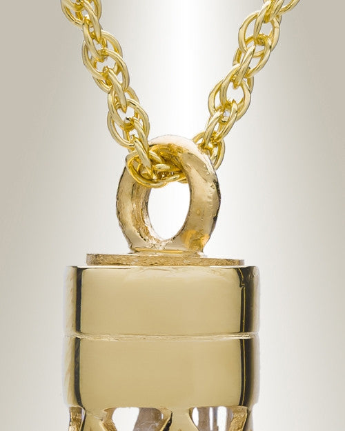 14K Plated Adoration Urn Necklace