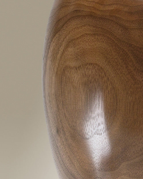 Dark Native Southeastern Wood Cremation Urn
