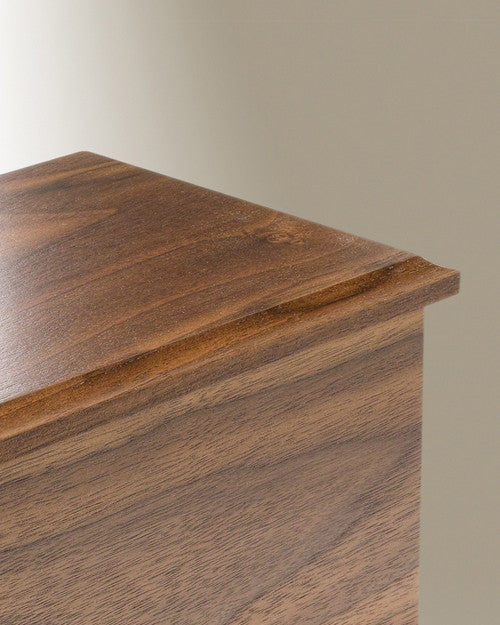 Extra Large Walnut Cremation Urn