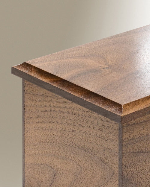 Extra Large Walnut Cremation Urn
