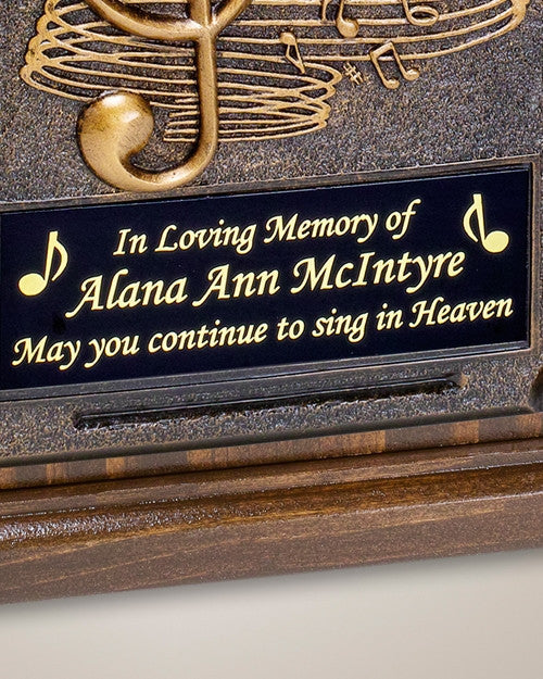 Music Lovers Cremation Urn