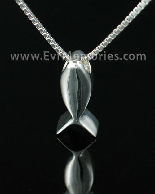 Sterling Silver Fishy Funeral Jewelry