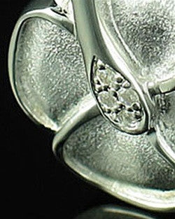 Sterling Silver Clover Necklace Urn