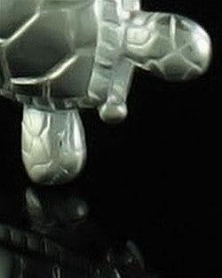 Sterling Silver Tortoise Necklace Urn