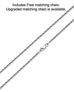 Sterling Silver Pearly Bone Cremation Urn Locket