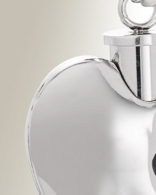 Stainless Steel Dirty Paws Heart Jewelry Urn