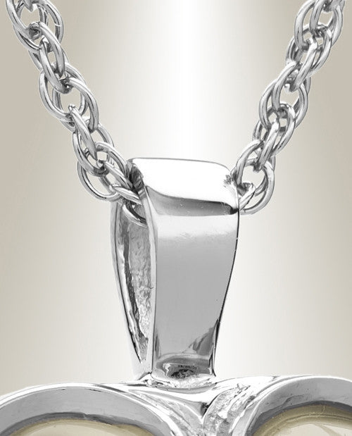 Sterling Silver Innocent Heart Memorial Locket
