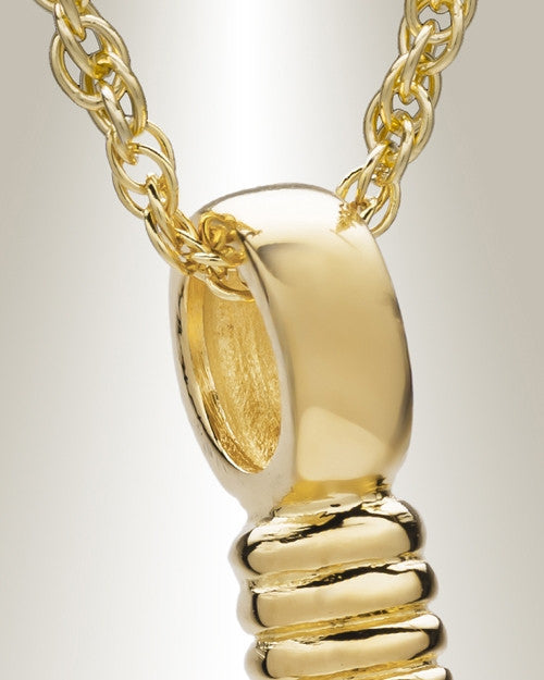Gold Plated Fresh Catch Memorial Pendant