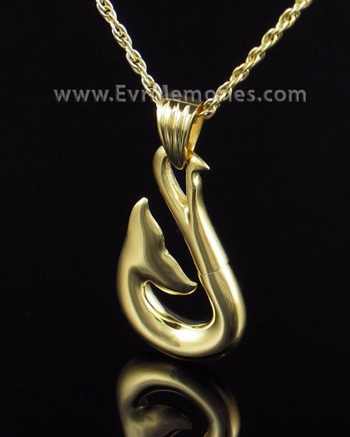 Gold Plated Fisherman Locket Jewelry