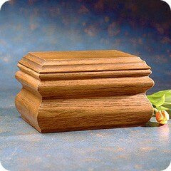 Traditional Hardwood Urn