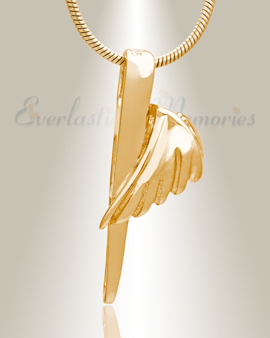 Inspiration Memorial Jewelry Gold Plated