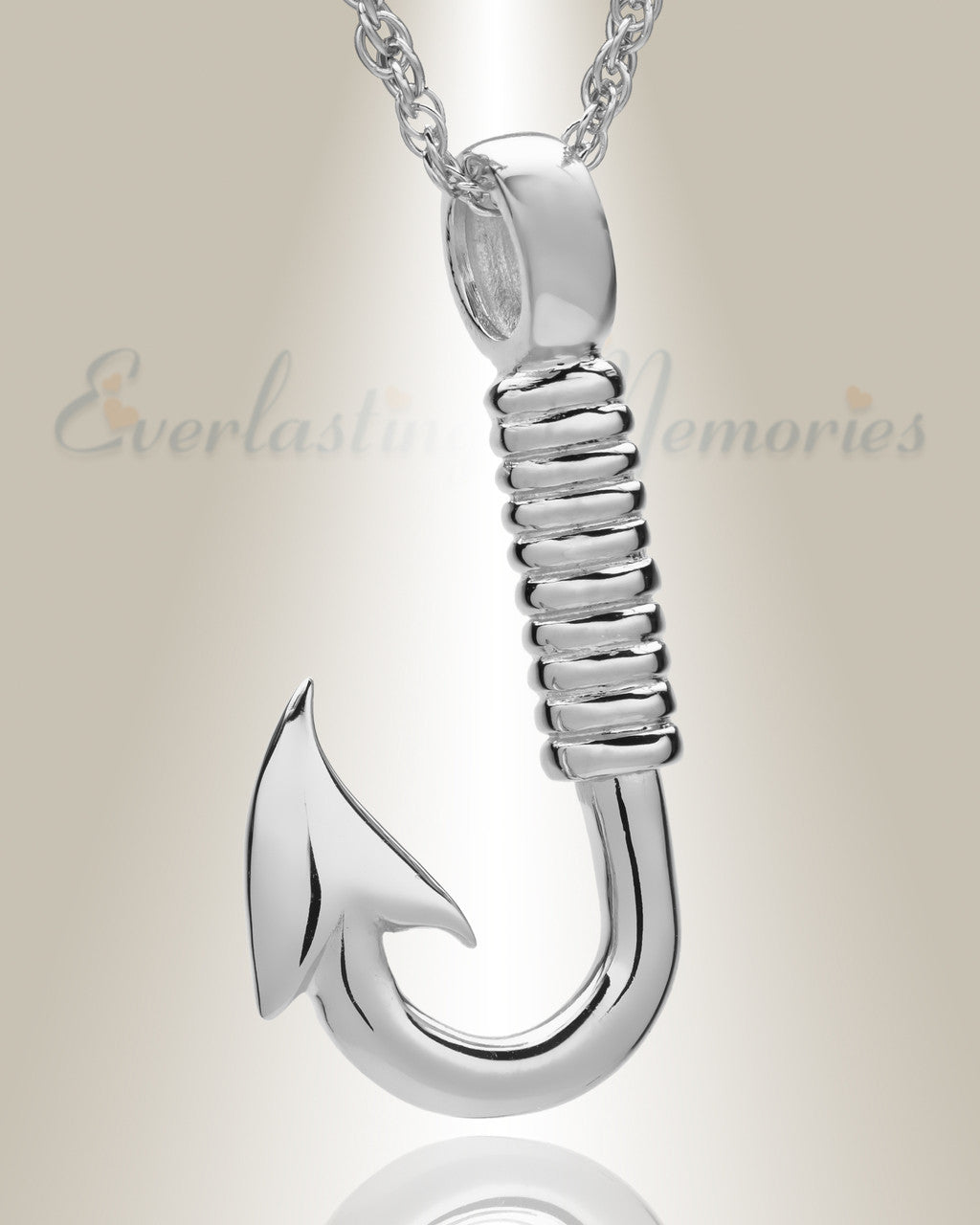 Sterling Silver Fresh Catch Memorial Pendant