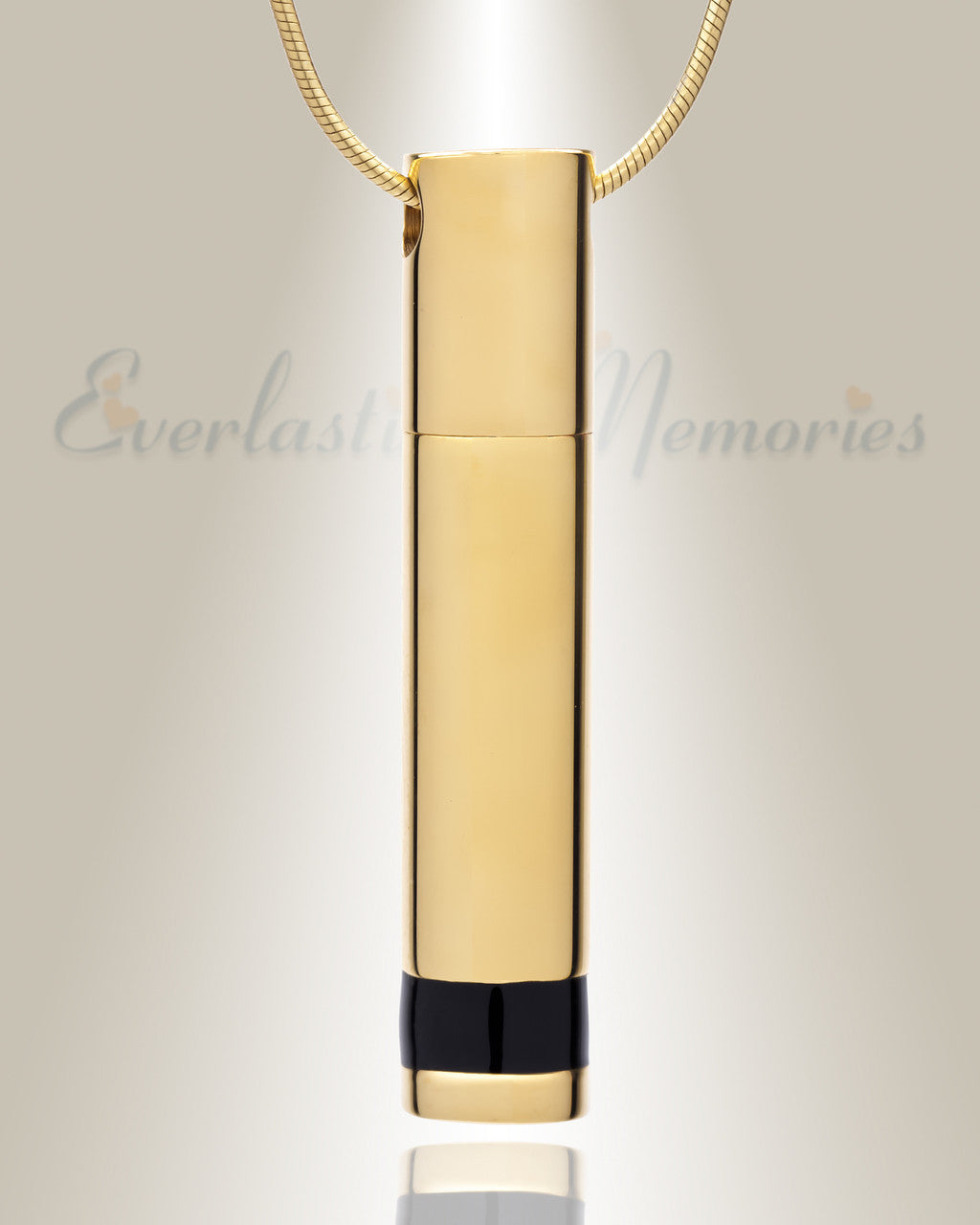 Forever Collection Gold Plated Hero Cremation Necklace