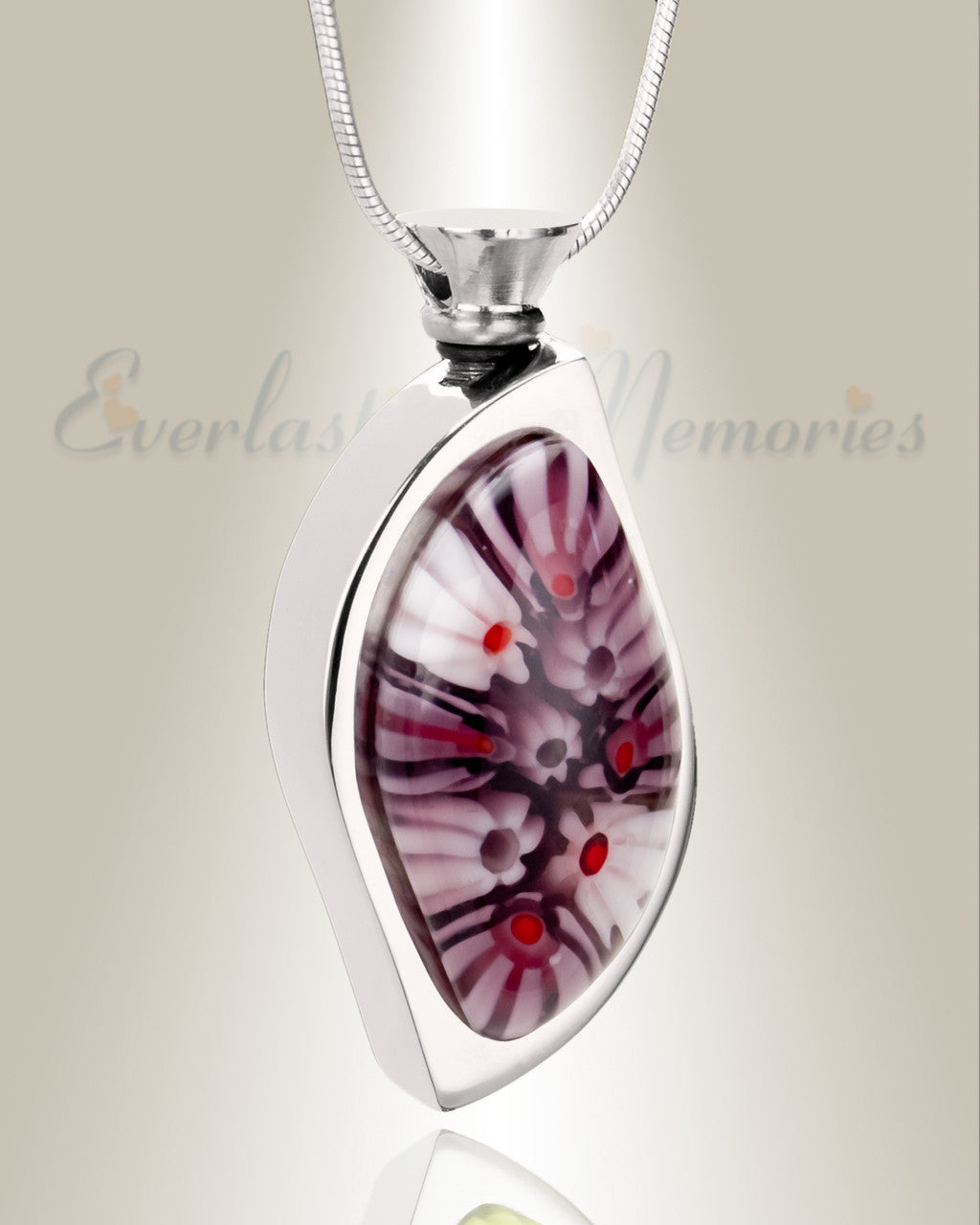 Mulberry Moments Leaf Cremation Locket