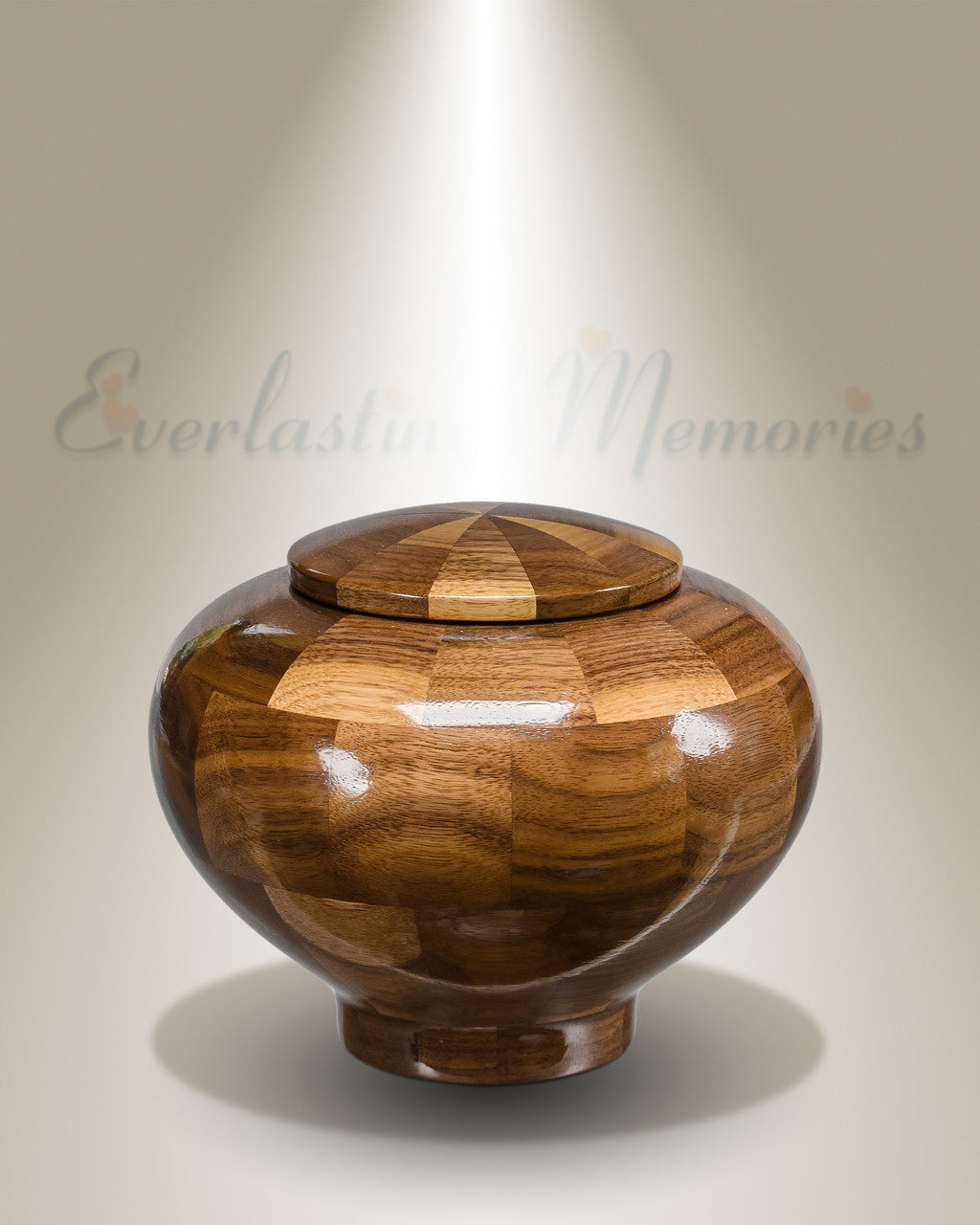 Small Wisdom Urn in Black Walnut