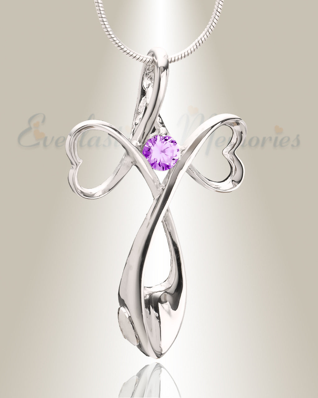 Purple Peaceful Moments Memorial Jewelry
