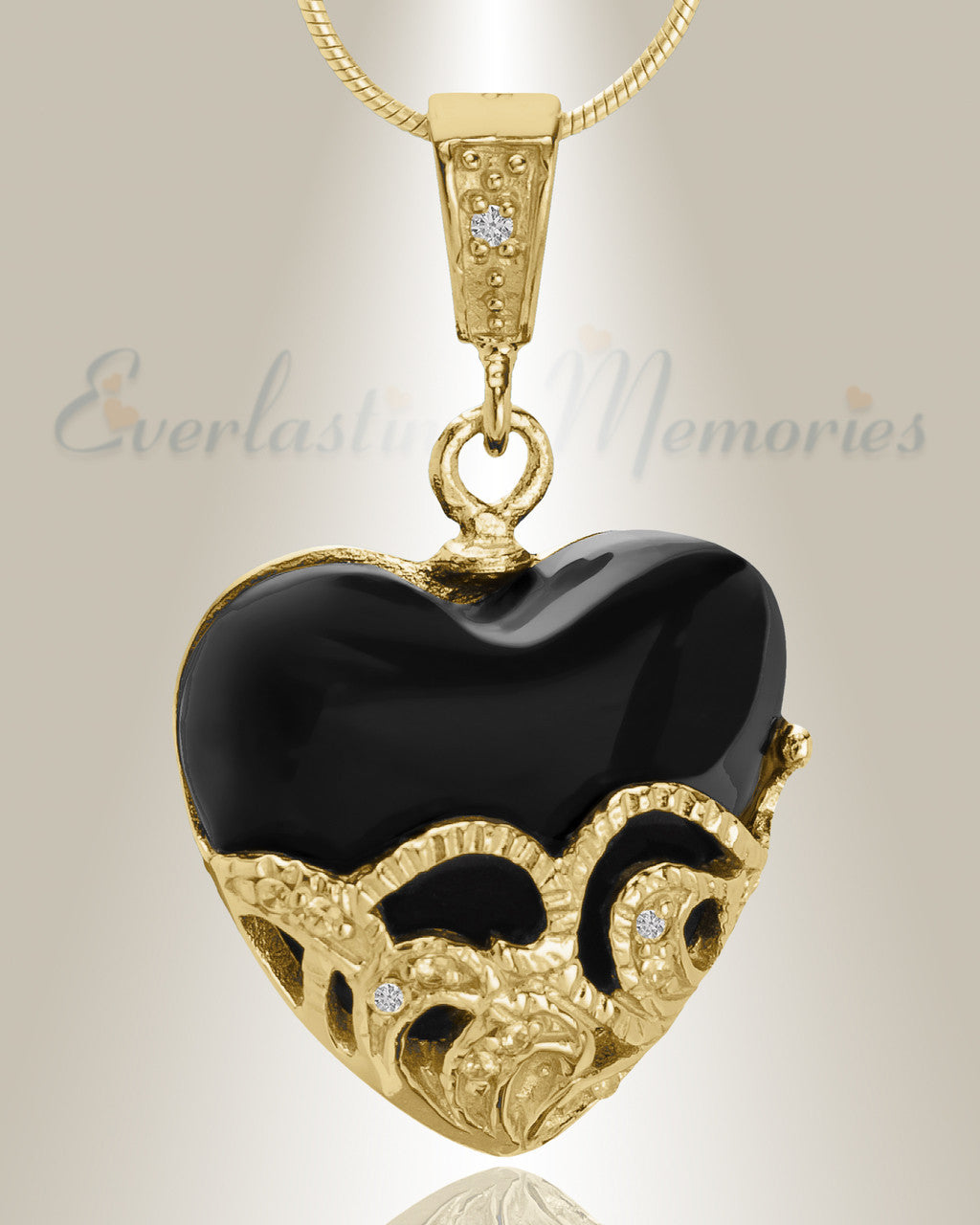 Gold Plated In My Dreams Cremation Jewelry