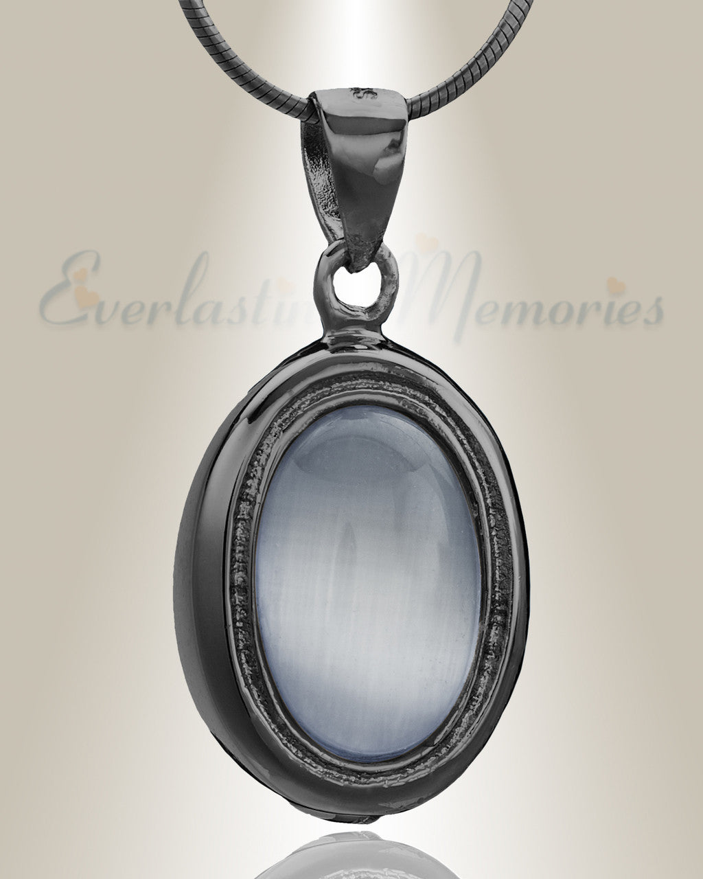Black Passionate Cremation Jewelry