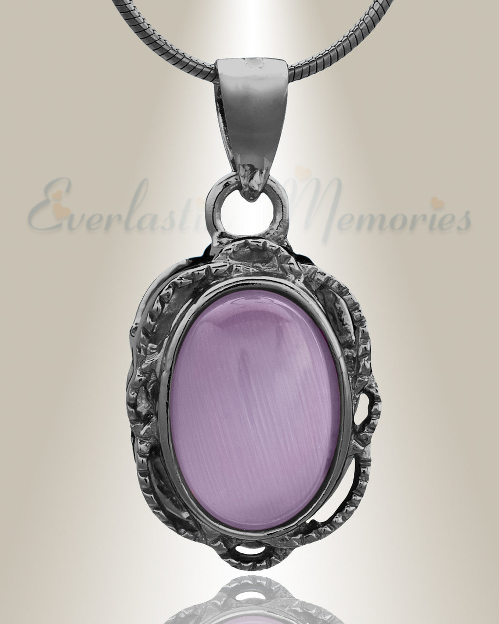 Black Sunset Cremation Jewelry