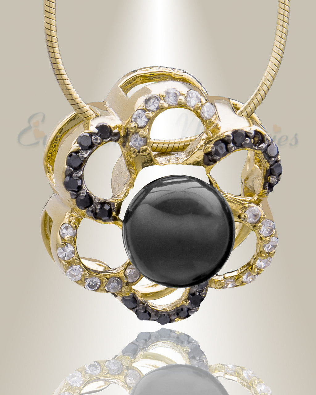 Gold Plated Knots Cremation Jewelry