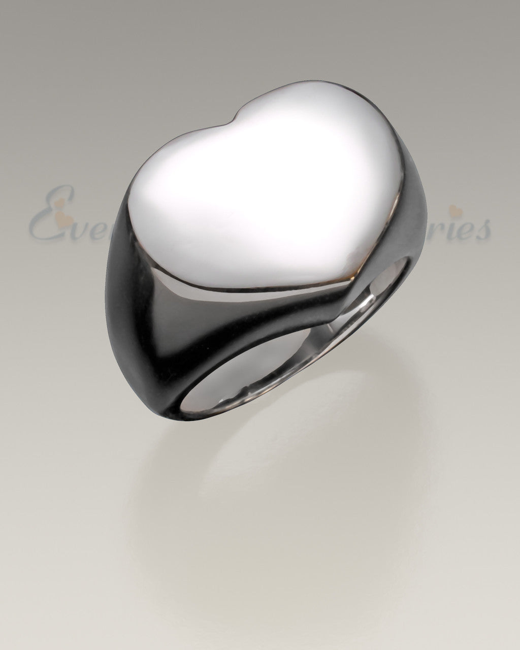 Women's Silver Cherished Cremation Ring