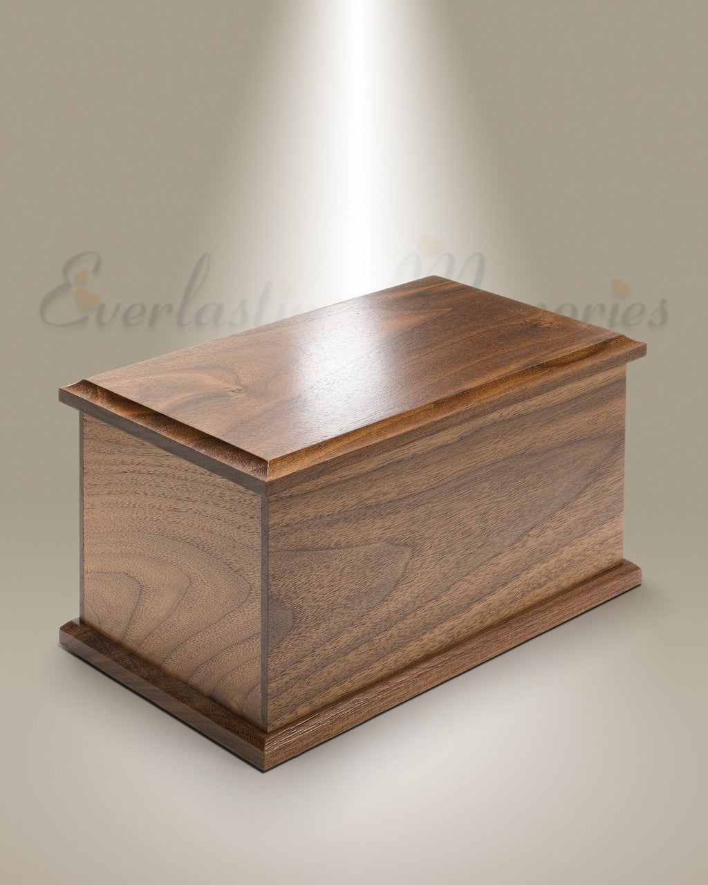 Extra Large Walnut Cremation Urn