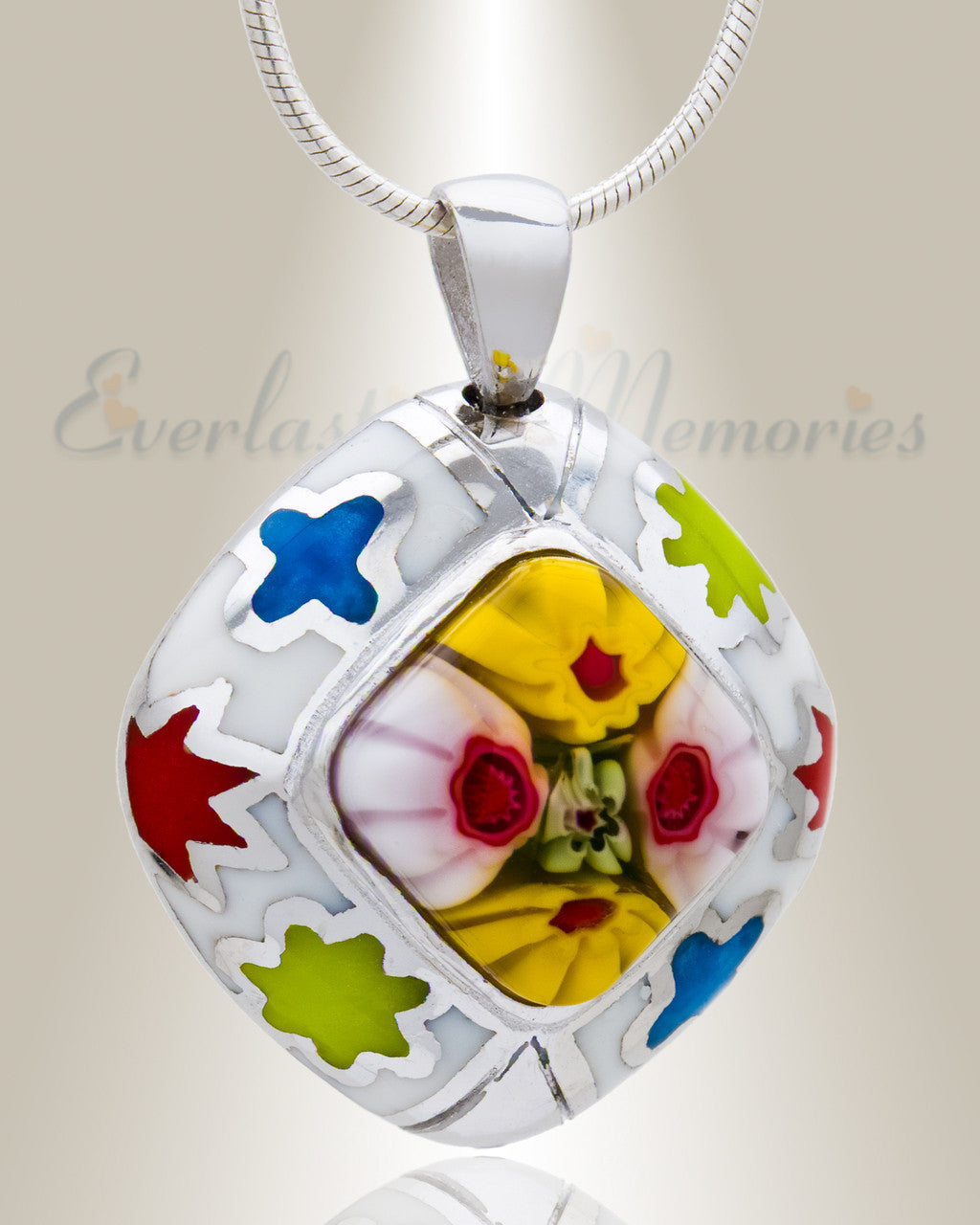 Sterling Silver Opulence Memorial Keepsake
