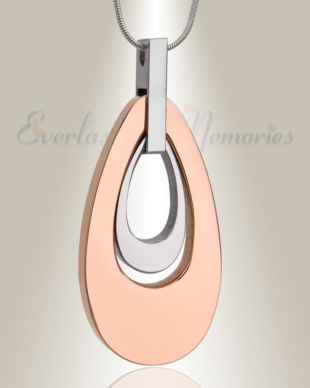 Rose Gold Drop of Hope Cremation Jewelry