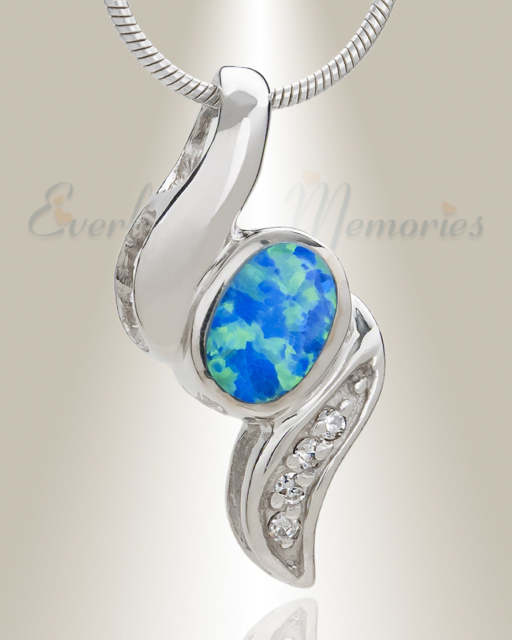 Flowing Memorial Jewelry