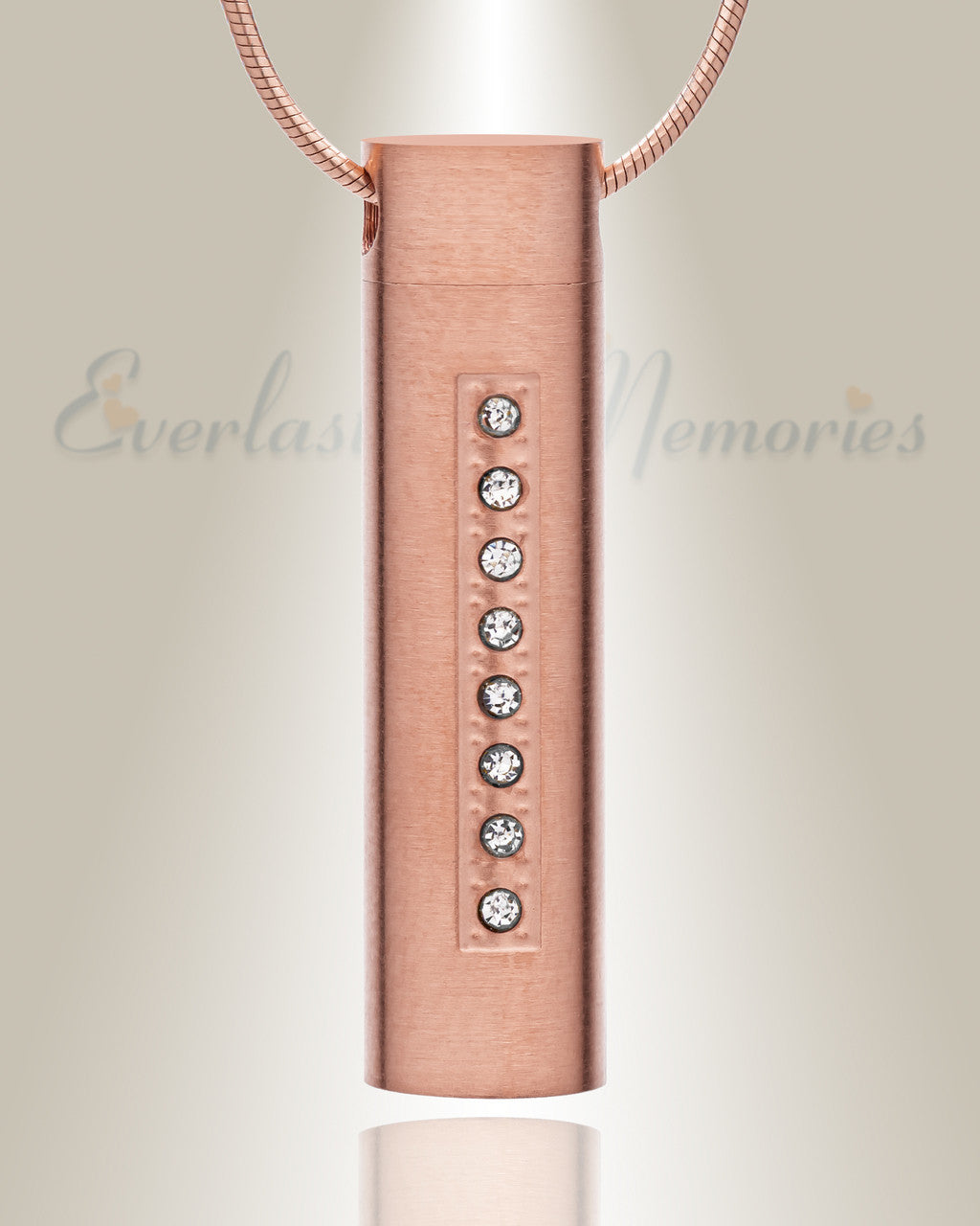 Forever Collection Rose Gold Plated Prince Cremation Pendant