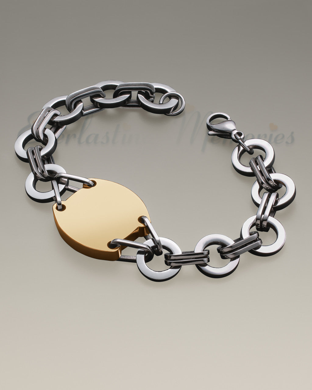 Stainless Gold Plated Valiant Bracelet Cremation Jewelry