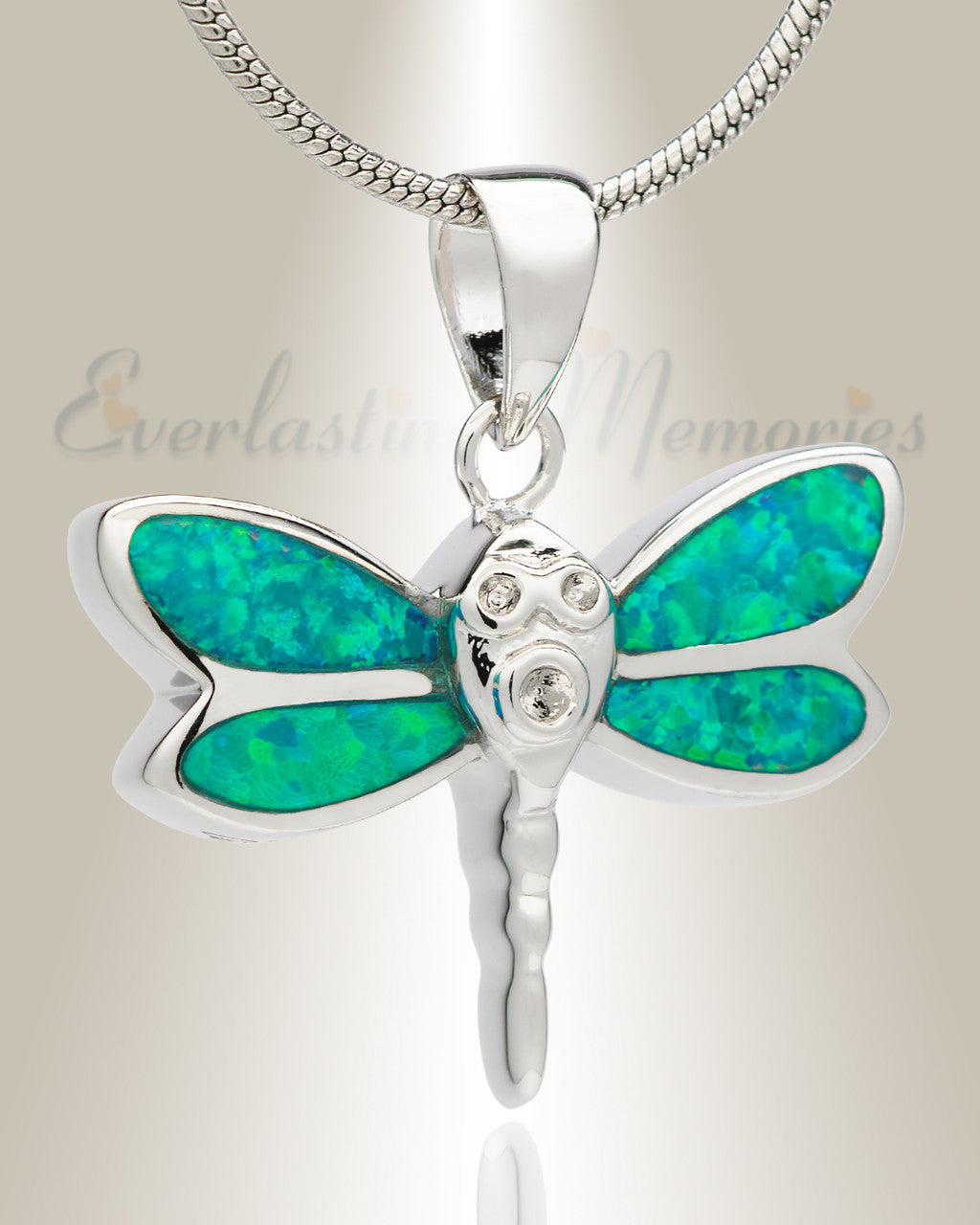 Soaring Dragonfly Memorial Jewelry