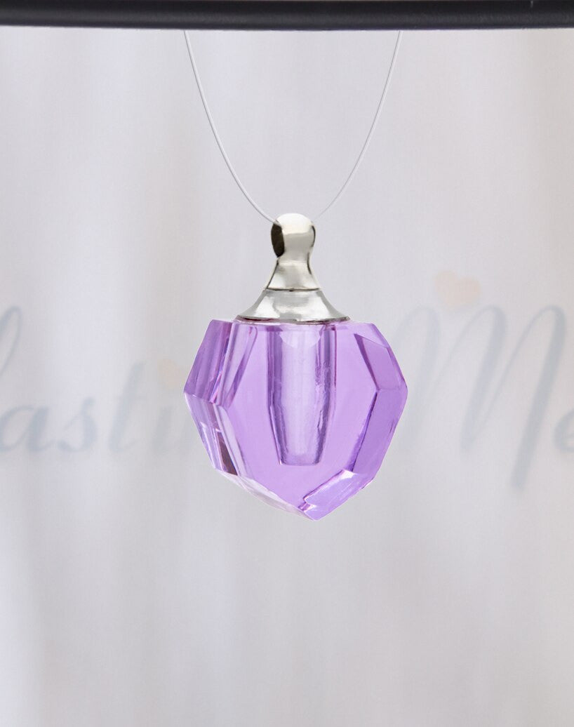 Violet Sparkling Teardrop Guardian