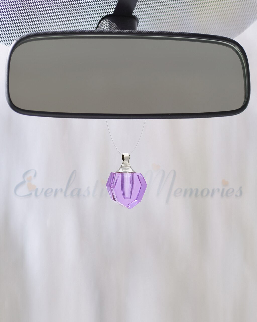Violet Sparkling Teardrop Guardian
