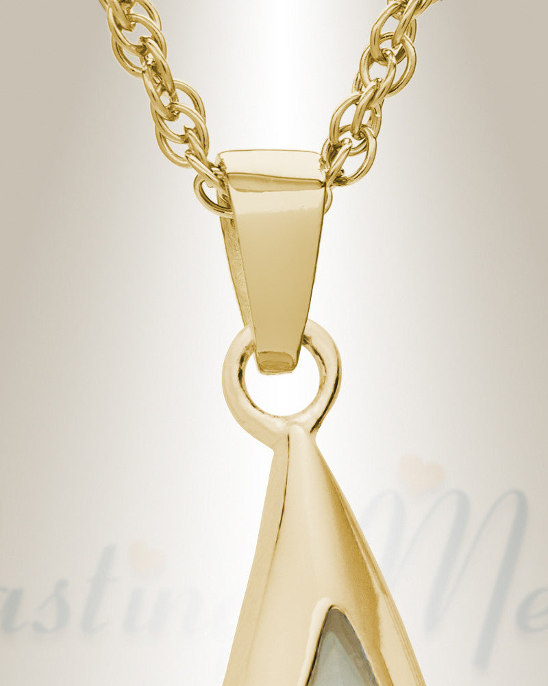 Gold Vermeil Sail Away Jewelry Urn