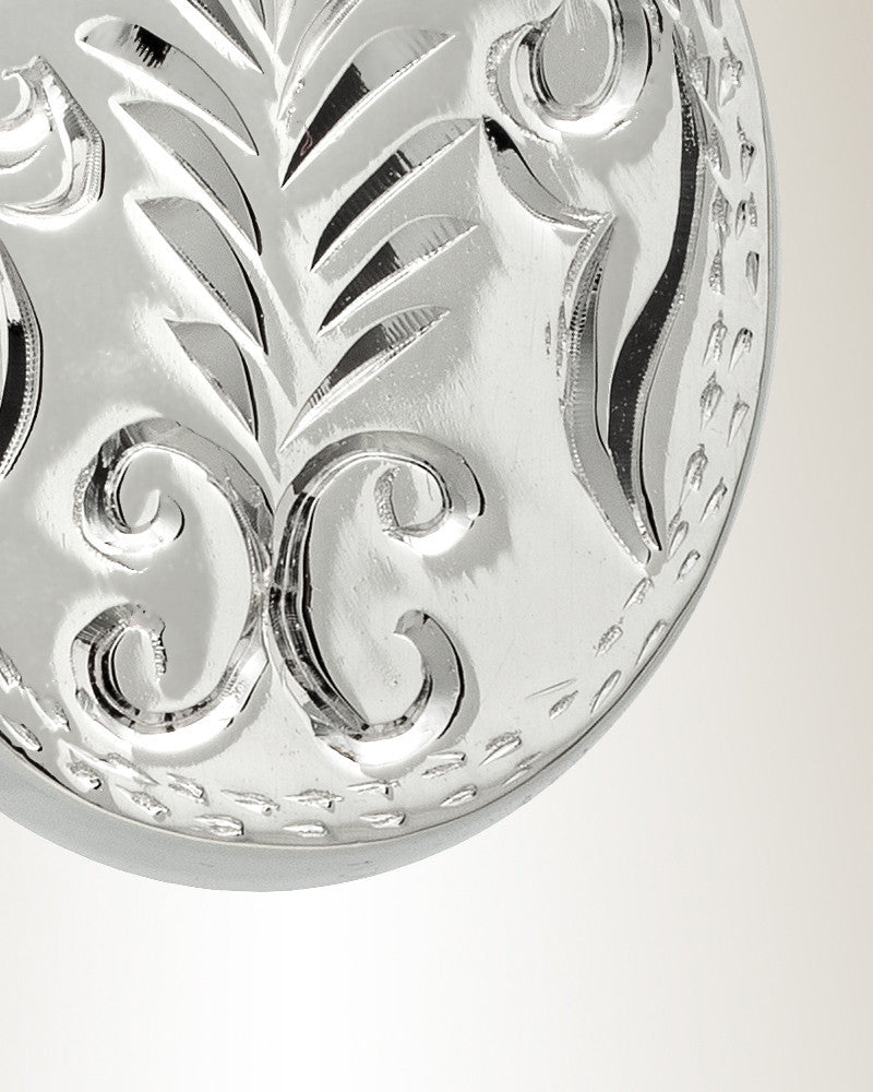 Sterling Silver Majesty Round Cremation Urn Keepsake