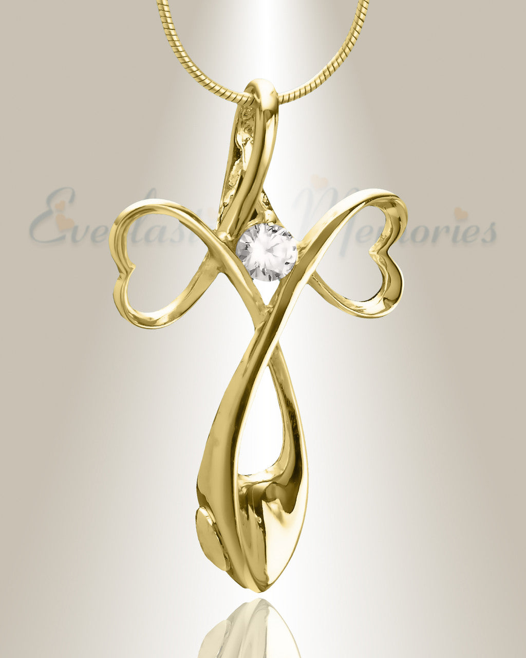 14K Gold Peaceful Moments Memorial Jewelry
