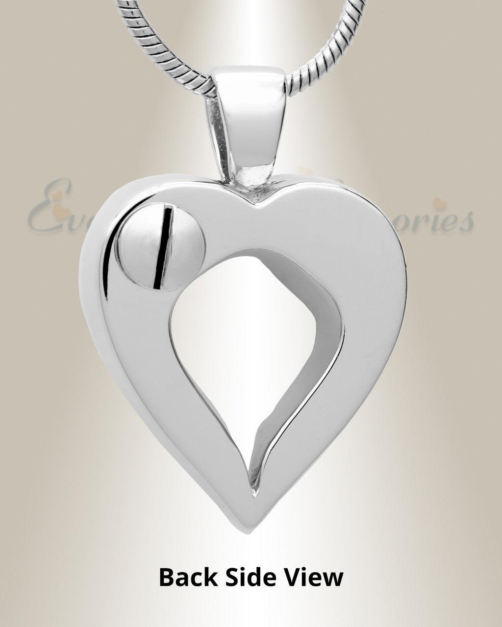 14K White Gold Wings of Hope Memorial Jewelry
