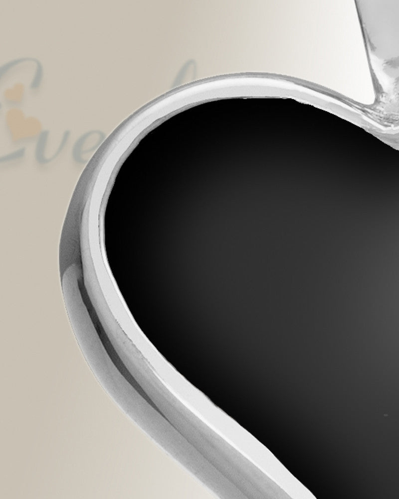 Sterling Silver Knighted Heart Remembrance Jewelry