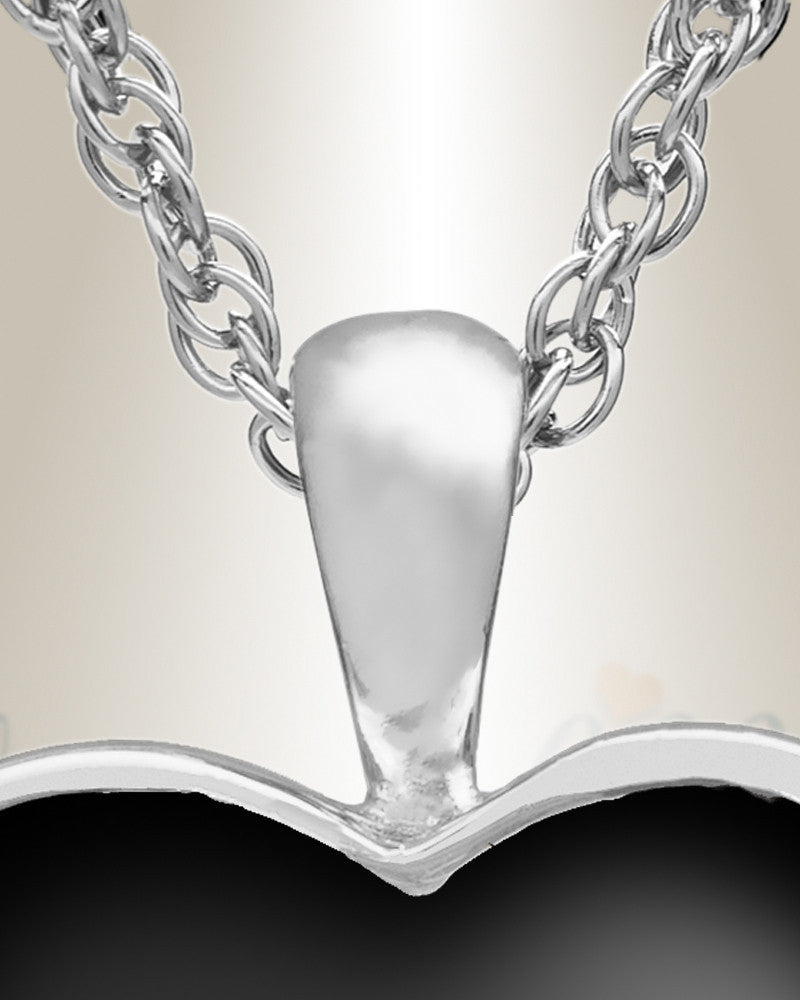 Sterling Silver Knighted Heart Remembrance Jewelry