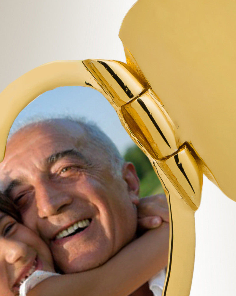 14K Gold Plated Sophisticate Heart Cremation Keepsake