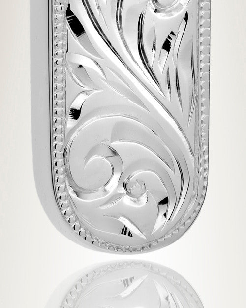14K White Gold Majesty Cylinder Urn Necklace