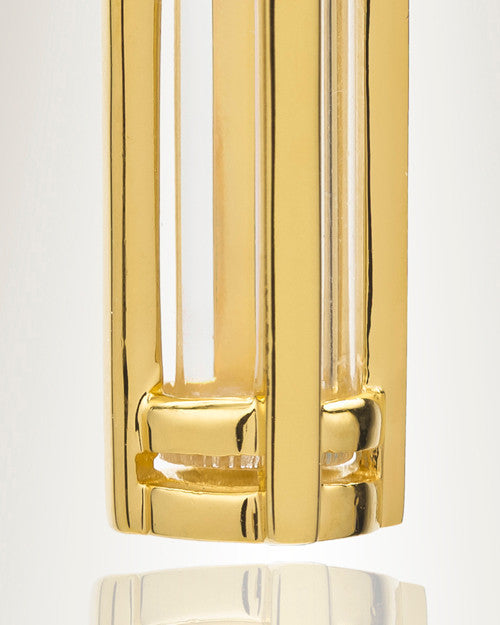 14k Gold Fulfillment Cylinder Memorial Pendant
